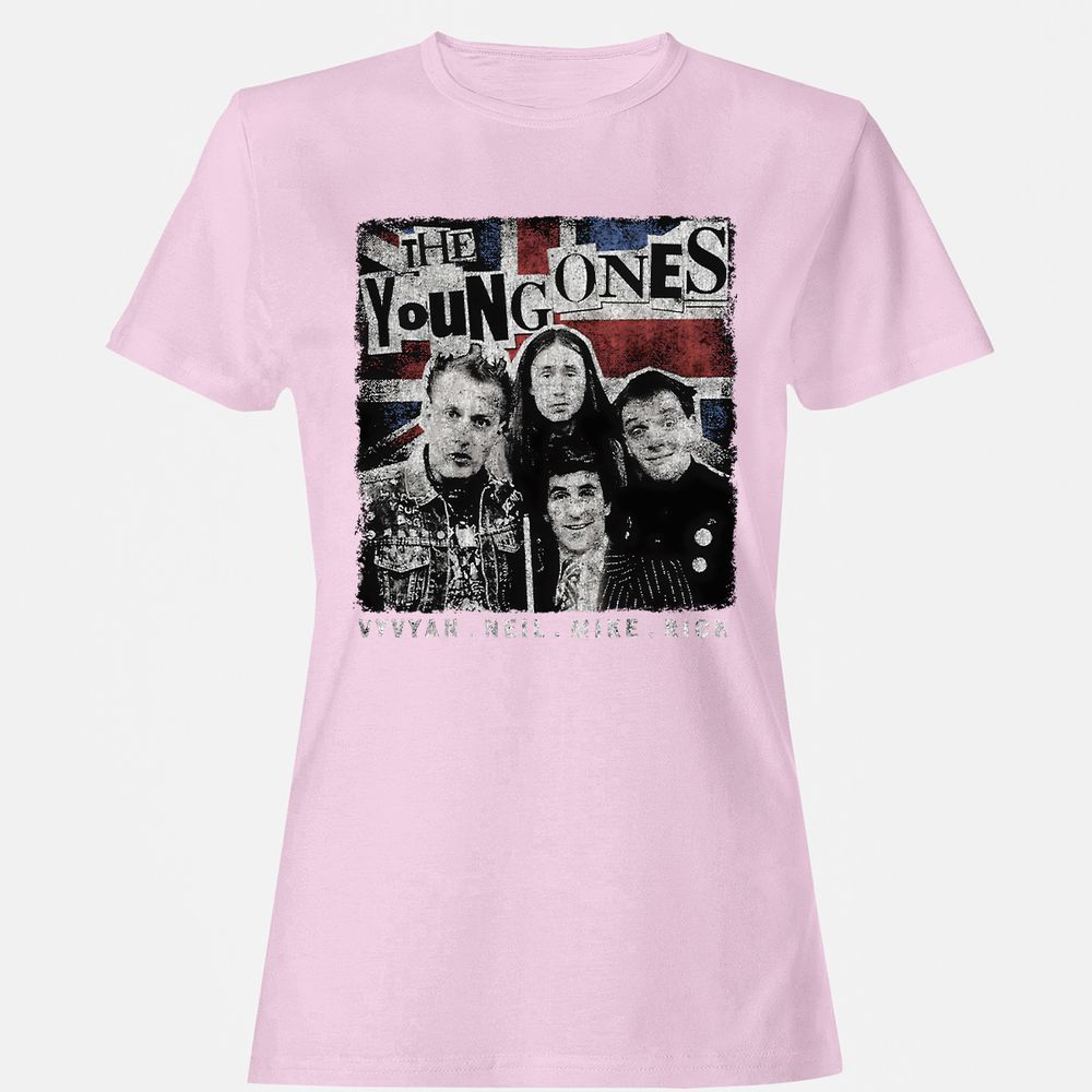 Women's T-Shirt - PN7DXL6Q - Light Pink - 9