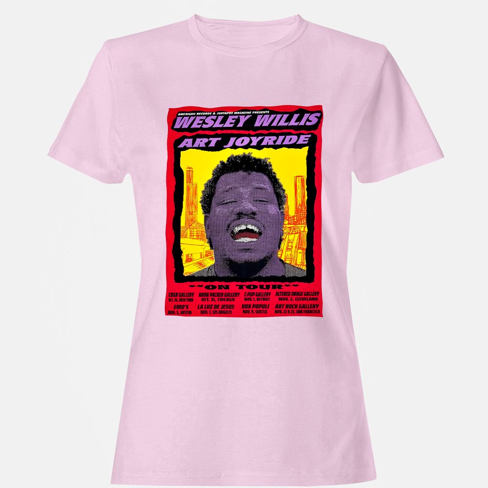 WESLEY WILLIS - ART JOYRIDE - Light Pink - 9