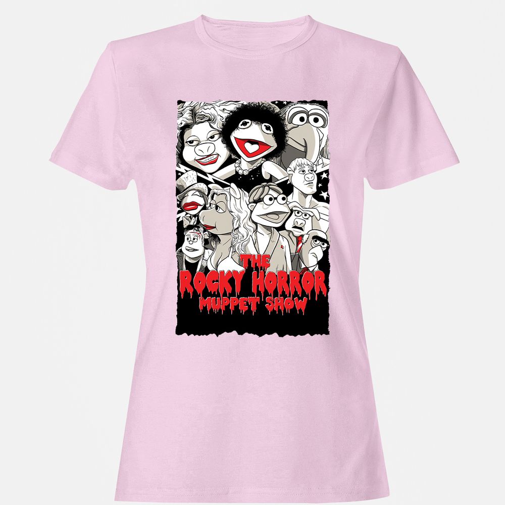 Women's T-Shirt - VLD7RWGZ - Light Pink - 9