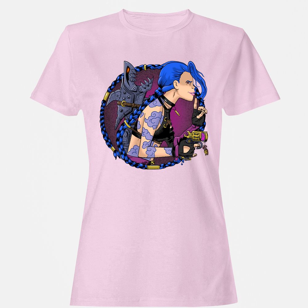 Women's T-Shirt - 1X7HGWCL - Light Pink - 9