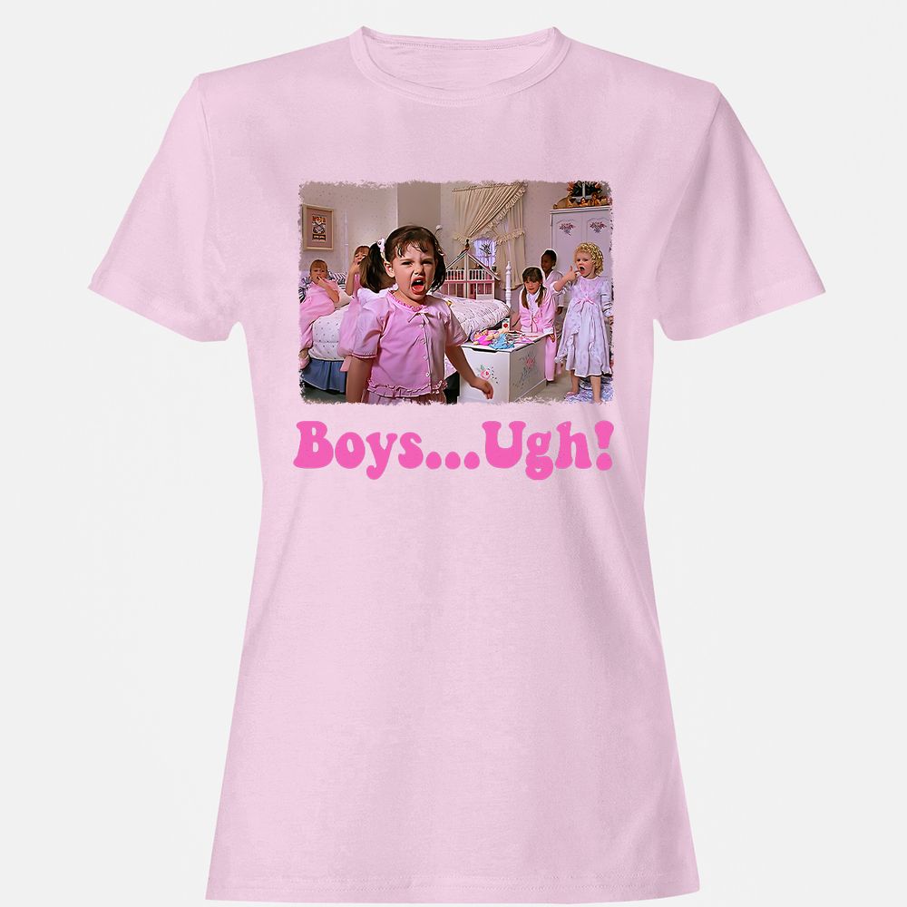 Women's T-Shirt - RTBVMXU5 - Light Pink - 9