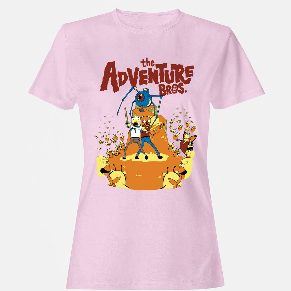 Women's T-Shirt - MDEBCR41 - Light Pink - 9