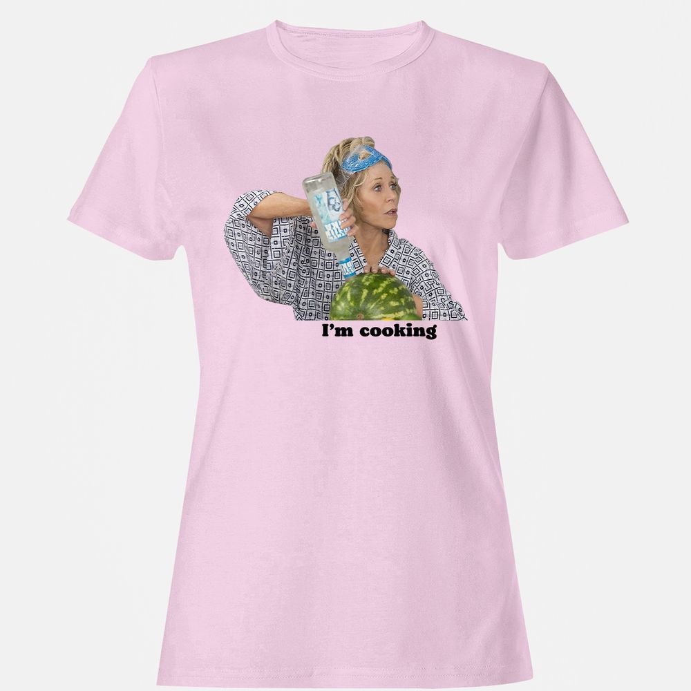 Women's T-Shirt - A6FL95N7 - Light Pink - 9