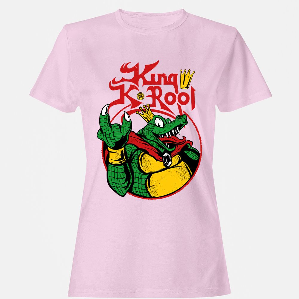 Women's T-Shirt - E1CYF88K - Light Pink - 9