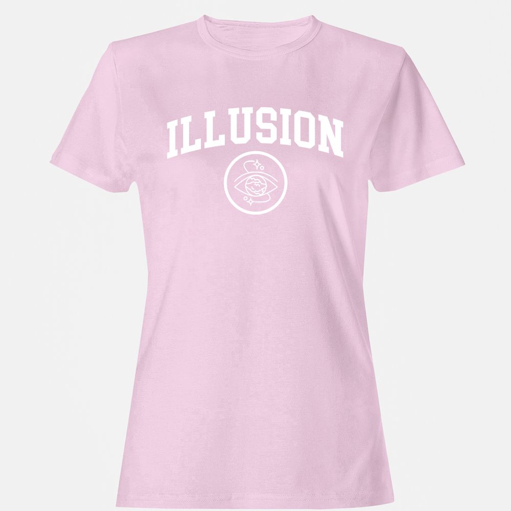 Women's T-Shirt - GQA5CJYC - Light Pink - 9