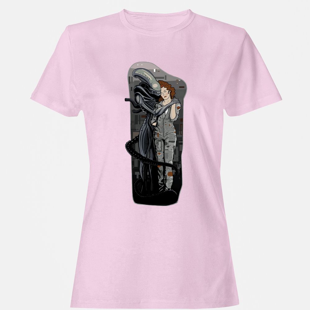 Women's T-Shirt - E9KK14VC - Light Pink - 9