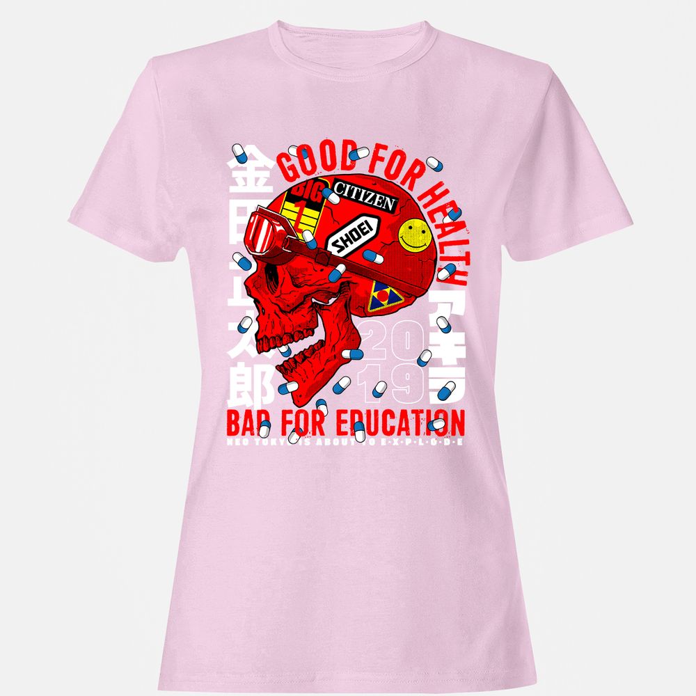 Women's T-Shirt - 7VS4C4DY - Light Pink - 9