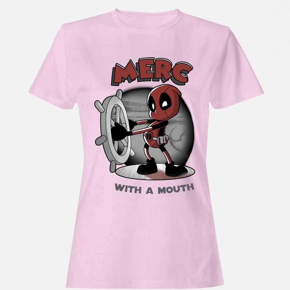 Women's T-Shirt - 91XD9FGA - Light Pink - 9