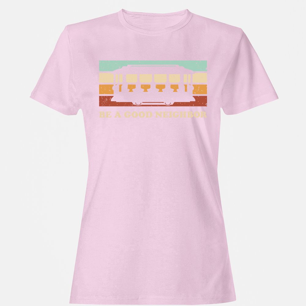 Women's T-Shirt - LDH58FY8 - Light Pink - 9