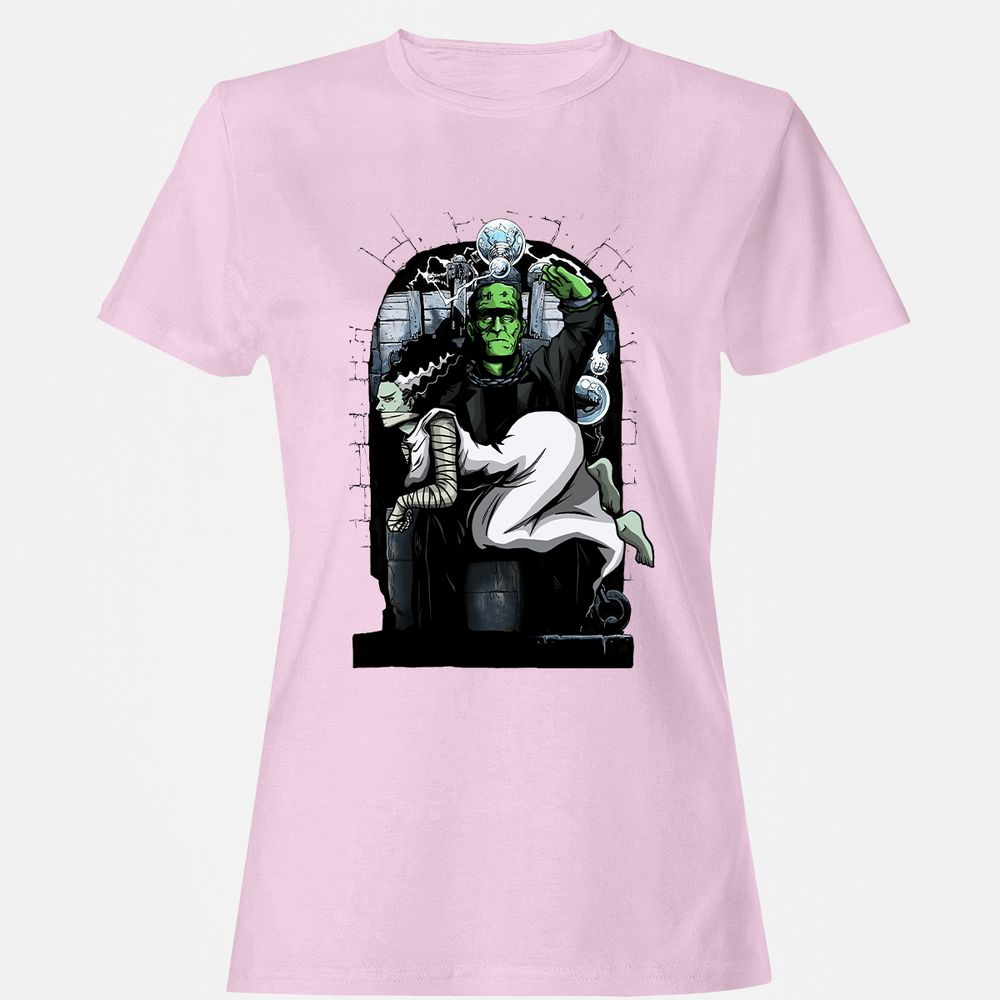 Women's T-Shirt - H6AFBV44 - Light Pink - 9