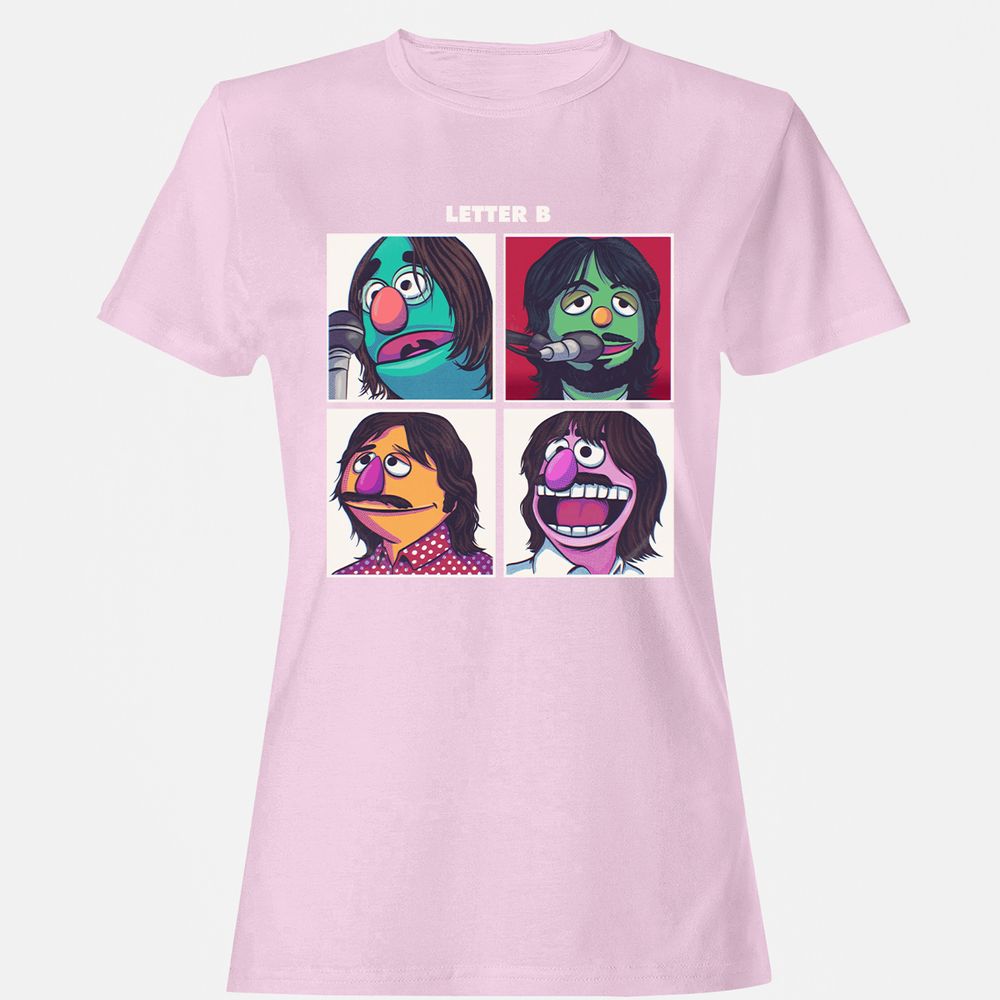 Women's T-Shirt - 197H5XBG - Light Pink - 9