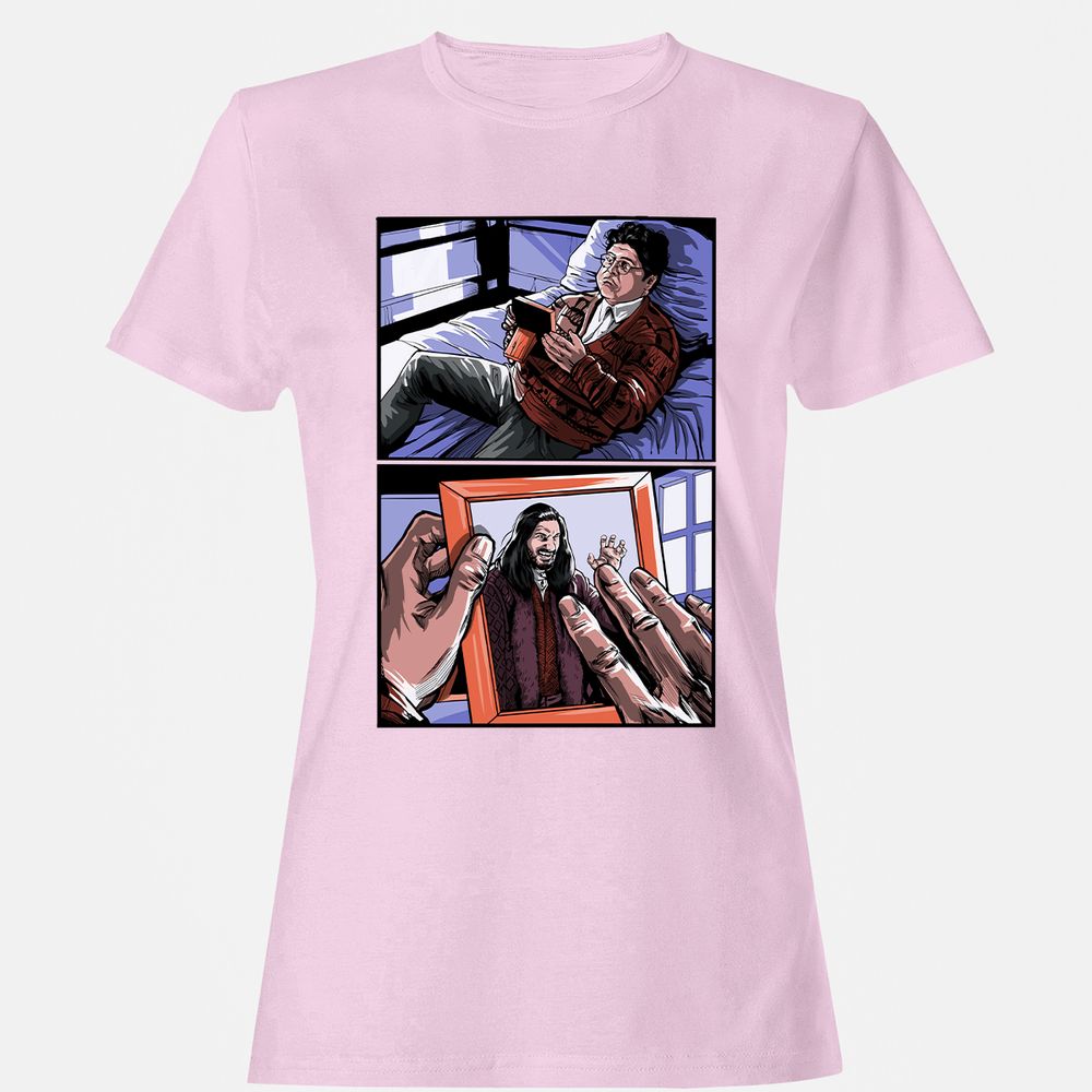 Women's T-Shirt - F28EVGZK - Light Pink - 9