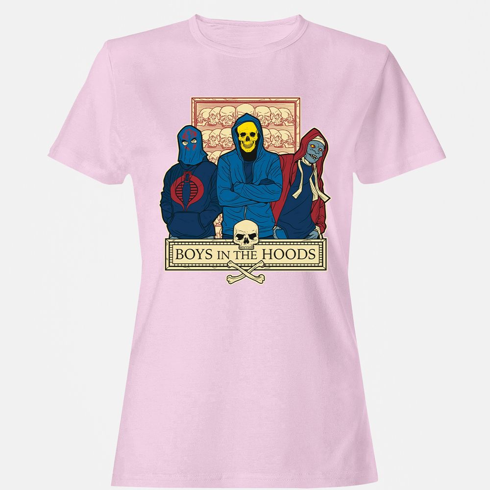 Women's T-Shirt - NHBQXFAX - Light Pink - 9