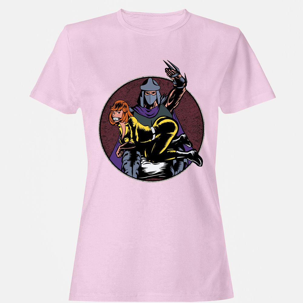 Women's T-Shirt - QZ6C8ENR - Light Pink - 9