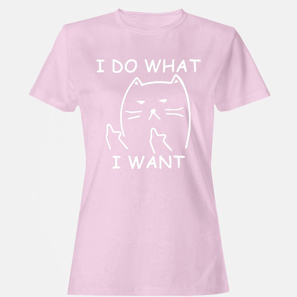 Women's T-Shirt - 4WC4KJDP - Light Pink - 9