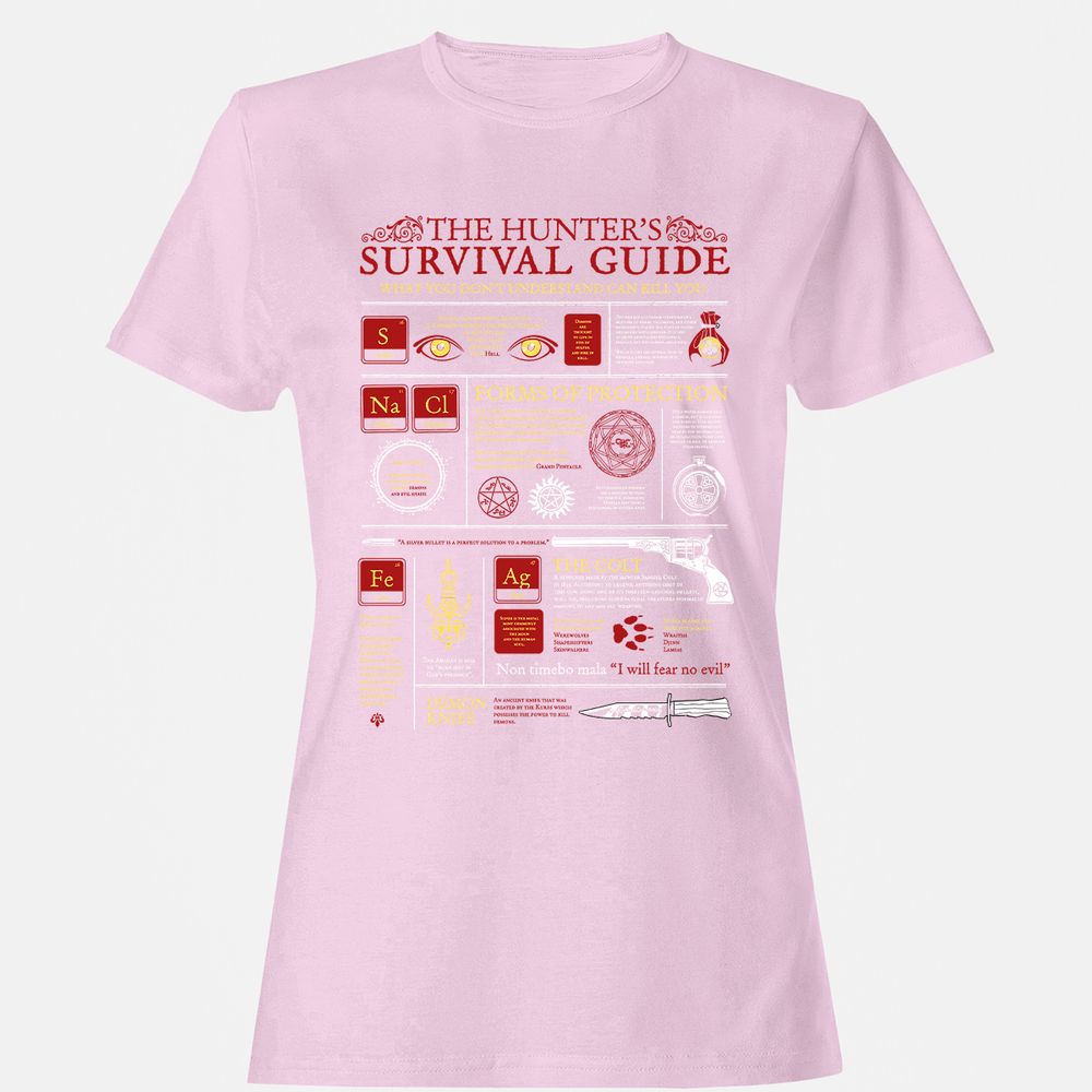 Women's T-Shirt - S821BWB8 - Light Pink - 9