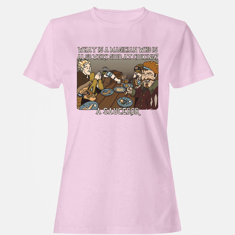 Women's T-Shirt - Q5VVEK9J - Light Pink - 9