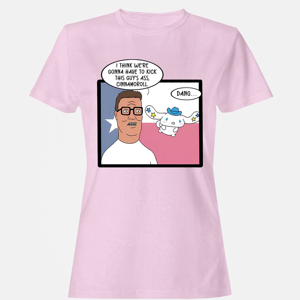 Women's T-Shirt - NUZ1GK4X - Light Pink - 9