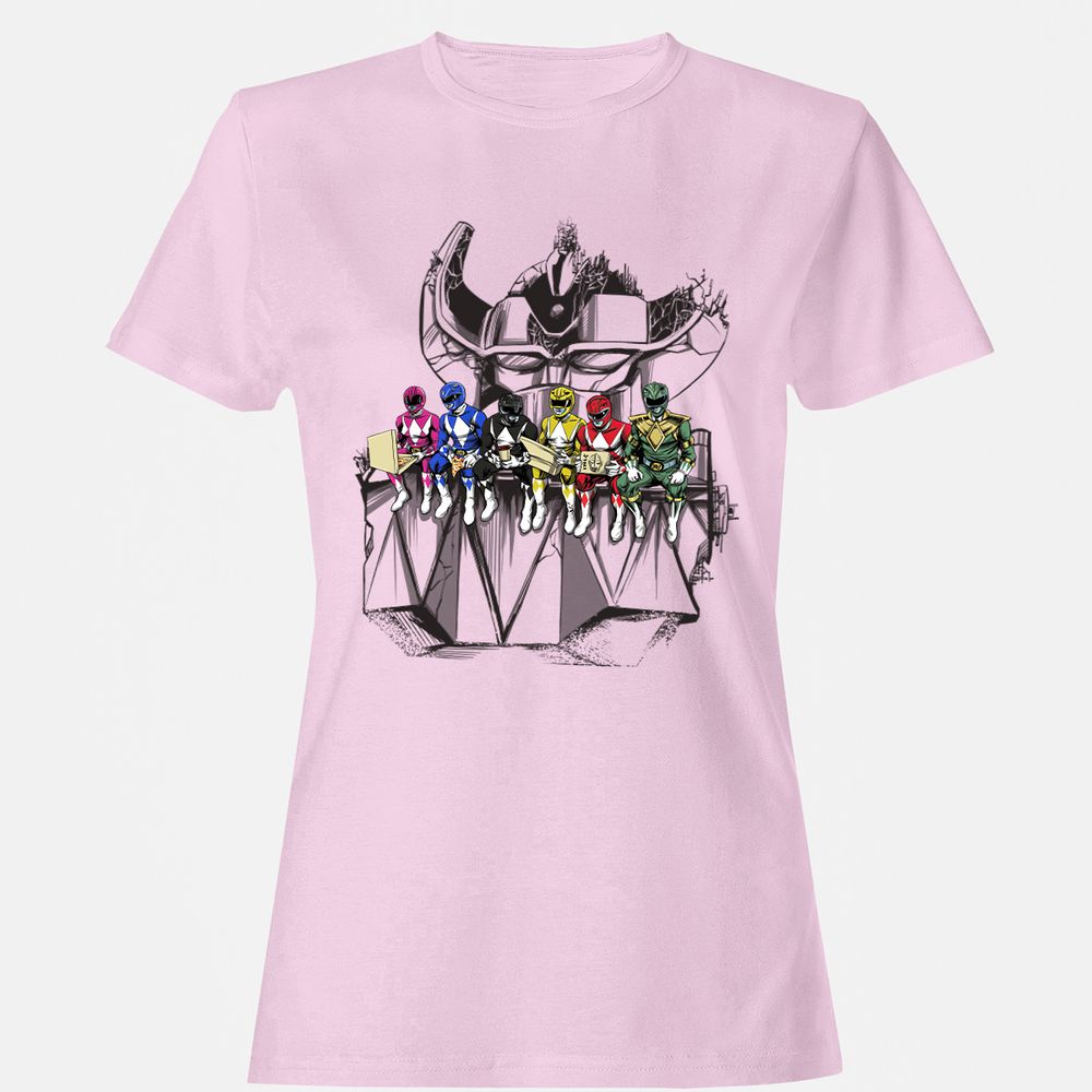 Women's T-Shirt - 7JJK92H2 - Light Pink - 9