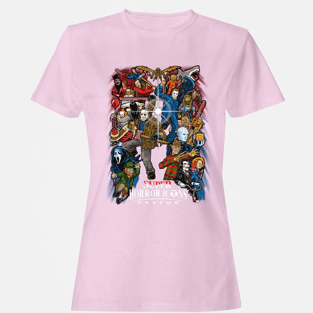 Women's T-Shirt - X6X9L9U6 - Light Pink - 9