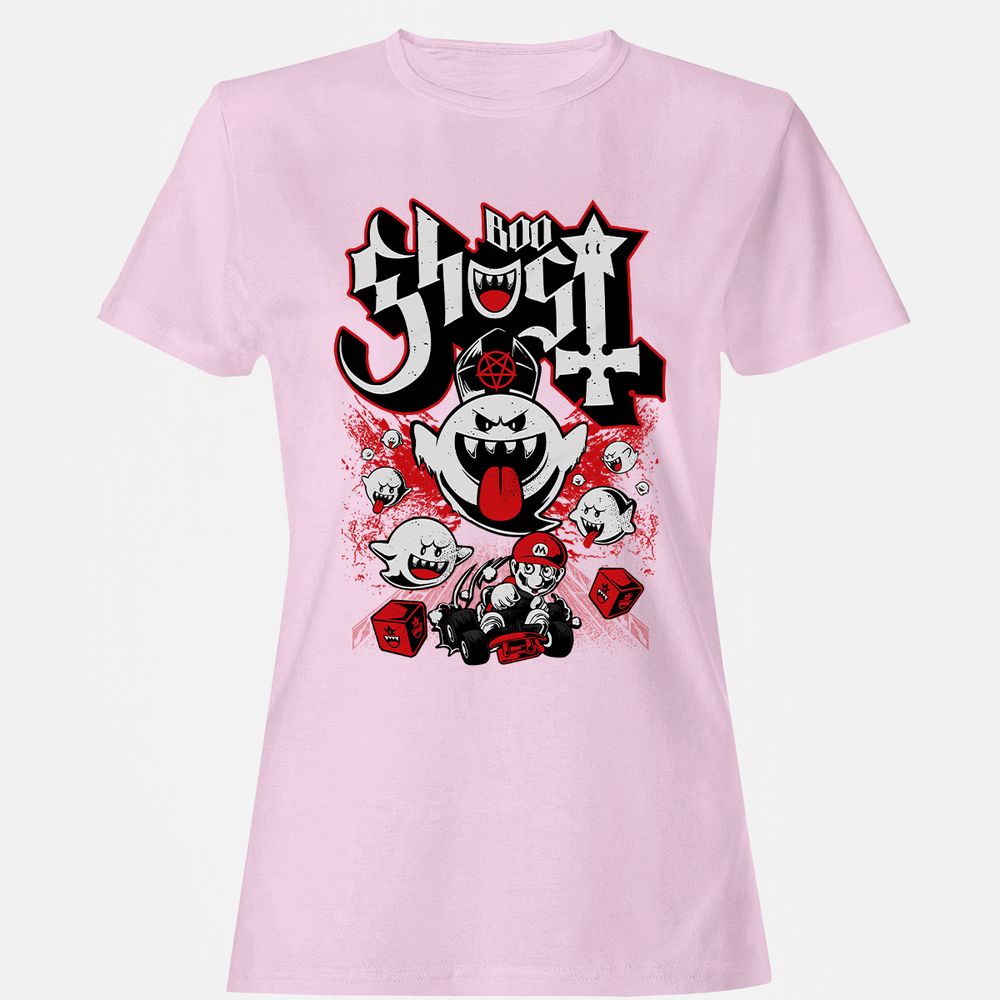 Women's T-Shirt - 6XRZCZKZ - Light Pink - 9