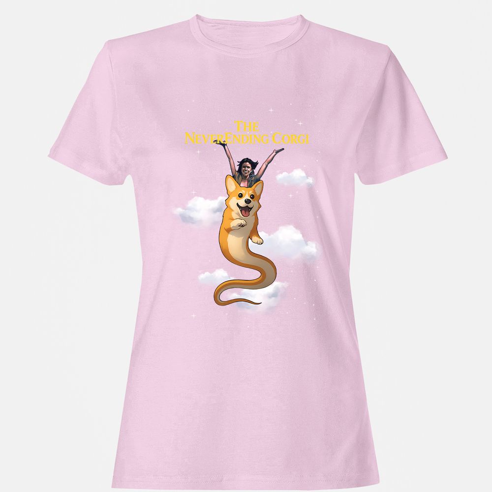 Women's T-Shirt - 4YWFNTVY - Light Pink - 9