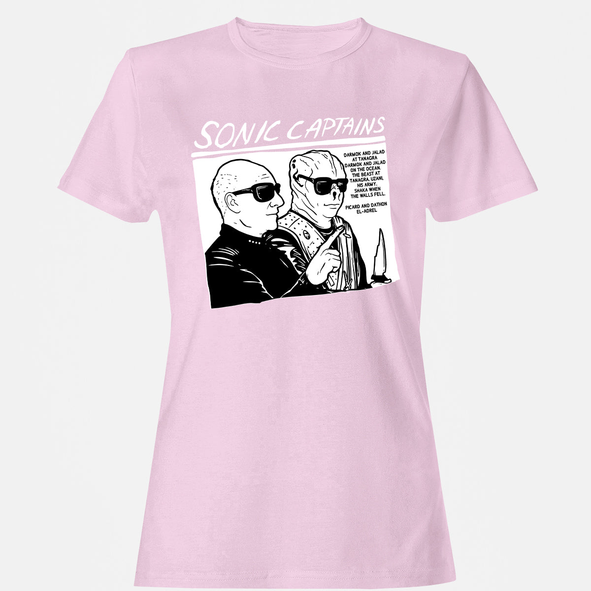 Women's T-Shirt - 828X1VUV - Light Pink - 9