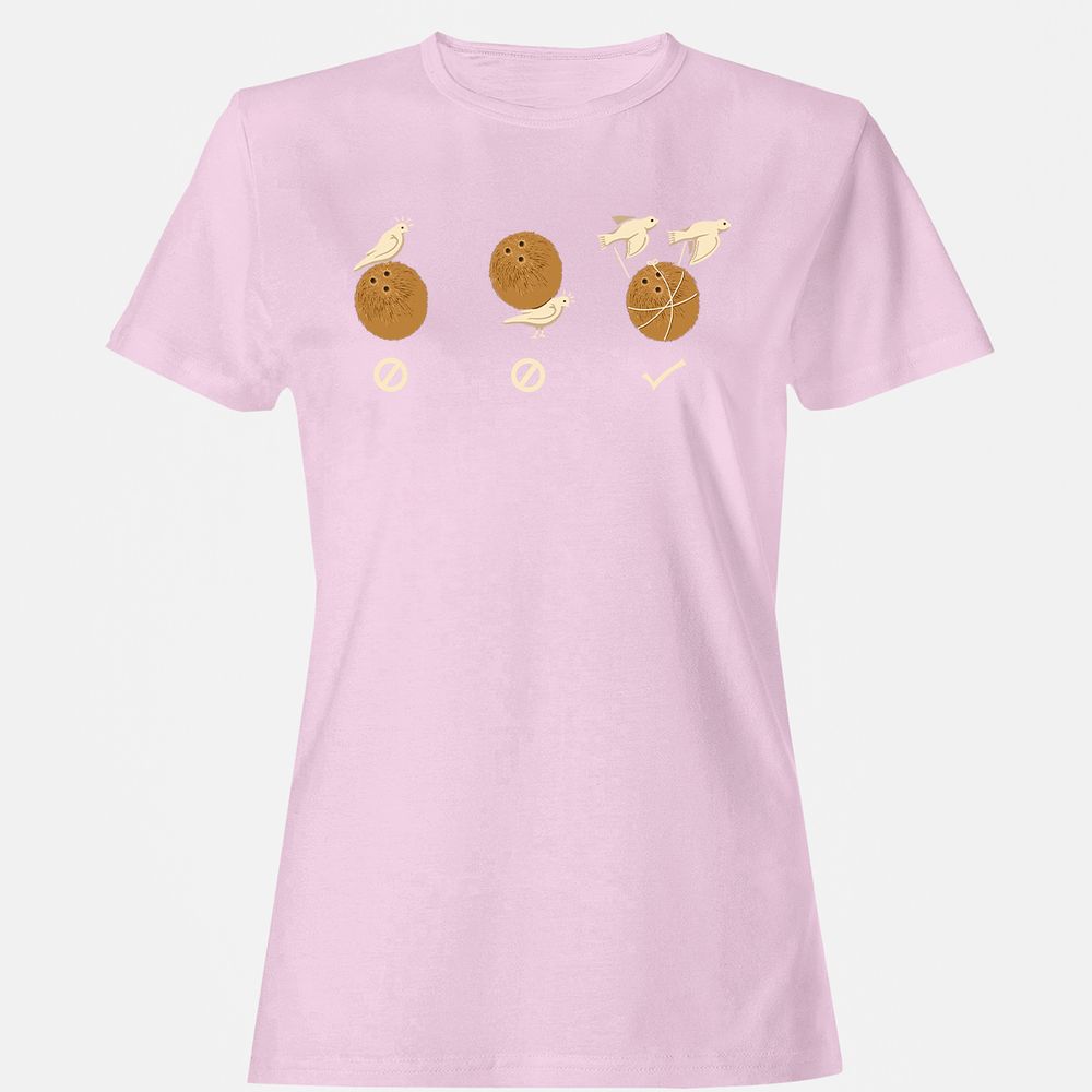 Women's T-Shirt - 16W26QSX - Light Pink - 9