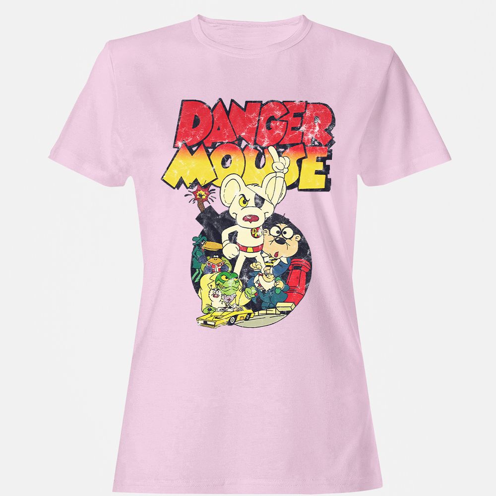 Women's T-Shirt - 8G2CDBSK - Light Pink - 9