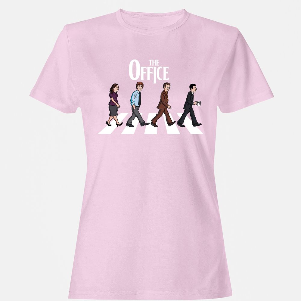 Women's T-Shirt - KGVZ5LQD - Light Pink - 9