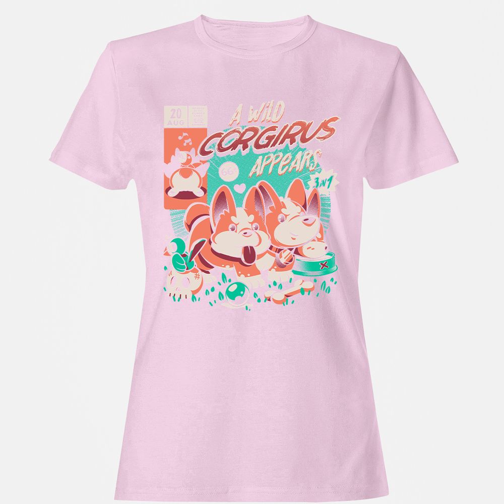 Women's T-Shirt - 3BSRU41K - Light Pink - 9