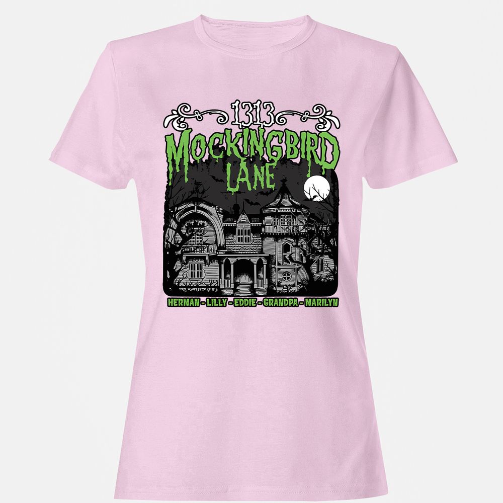 Women's T-Shirt - HQXPJ43B - Light Pink - 9