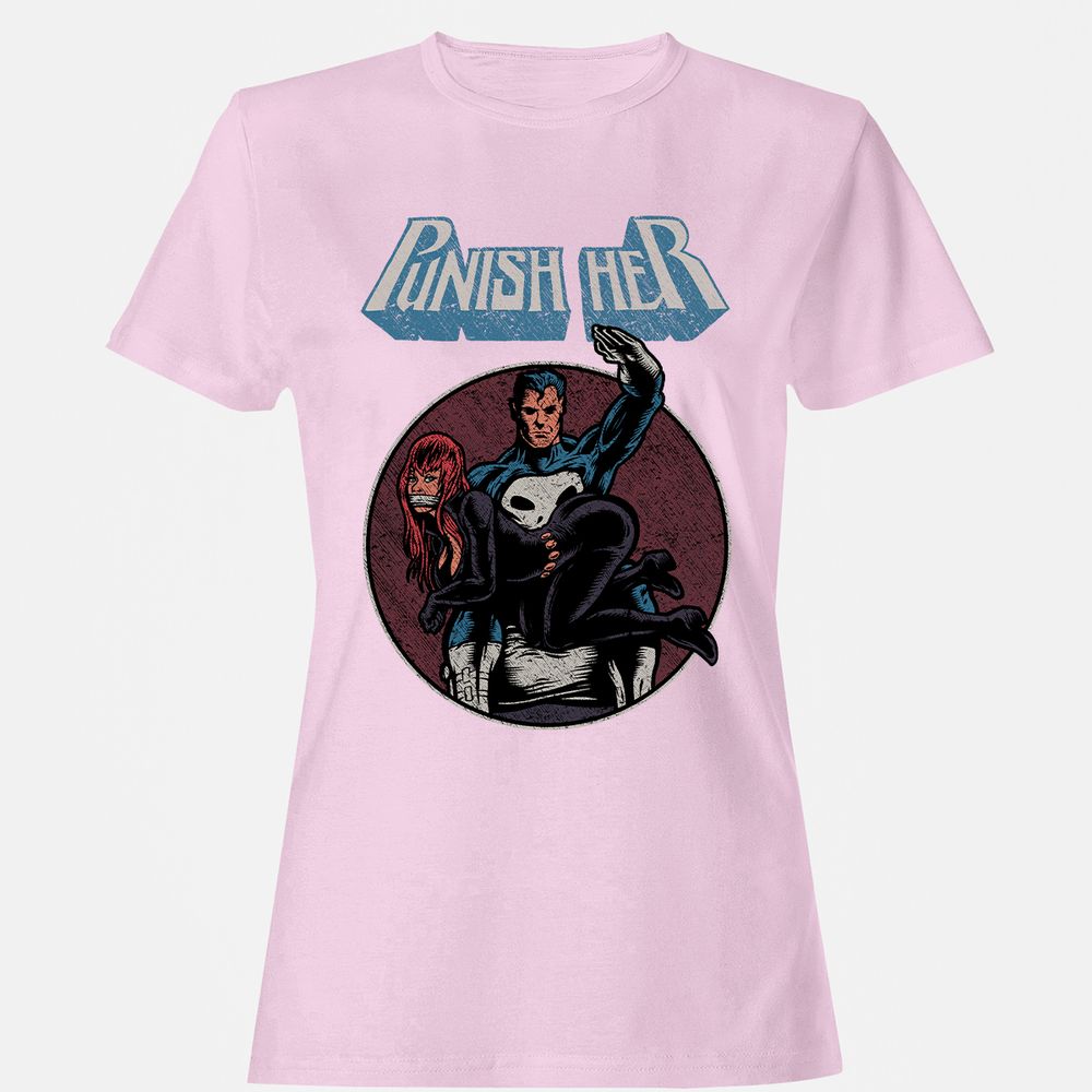 Women's T-Shirt - AGMDHPUN - Light Pink - 9