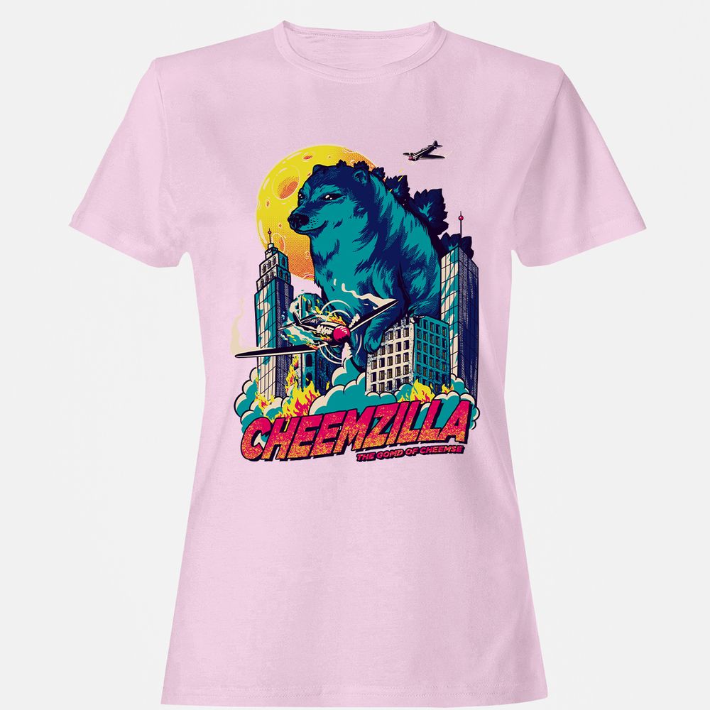 Women's T-Shirt - L333P5VJ - Light Pink - 9