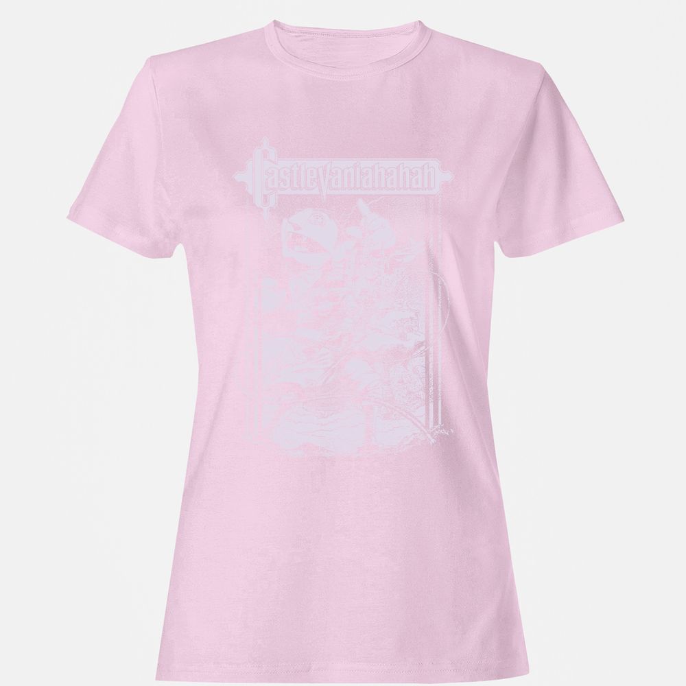Women's T-Shirt - EHH1G7KX - Light Pink - 9