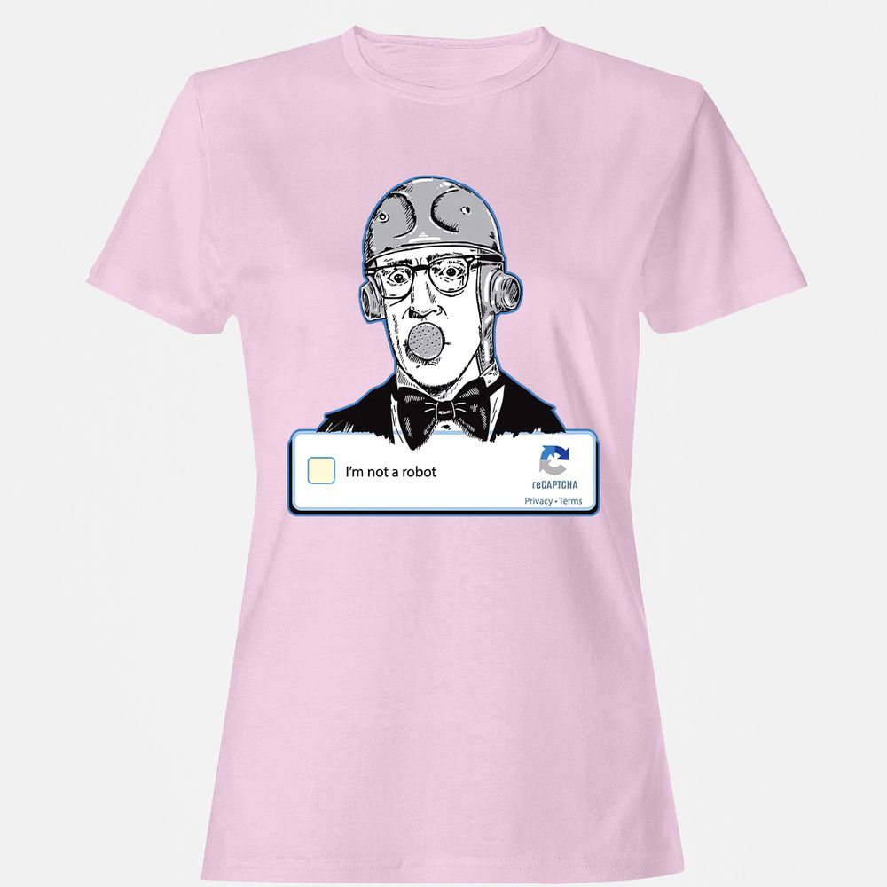Women's T-Shirt - HCLZJJFK - Light Pink - 9
