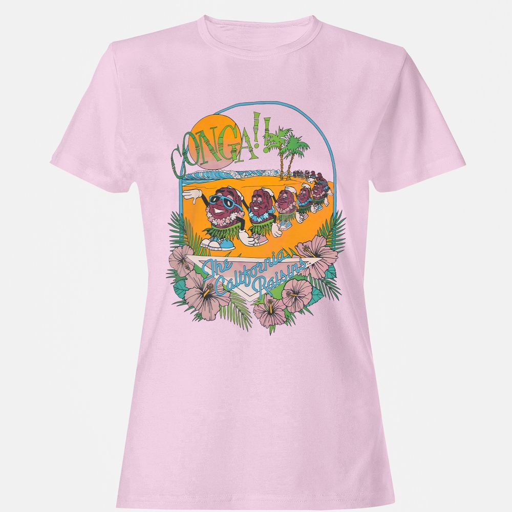 Women's T-Shirt - 87YF9K3H - Light Pink - 9