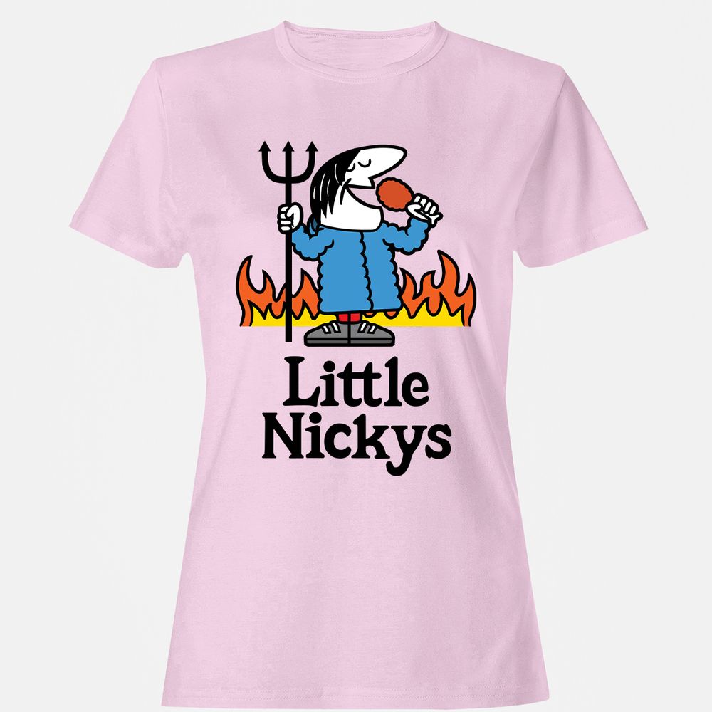 Women's T-Shirt - 61Q7YRGQ - Light Pink - 9