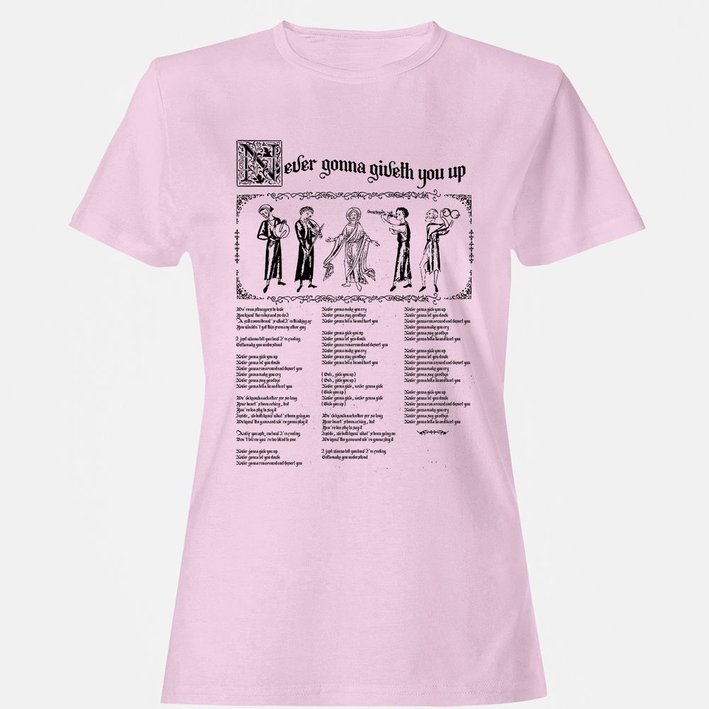 Women's T-Shirt - B94M3EBB - Light Pink - 9