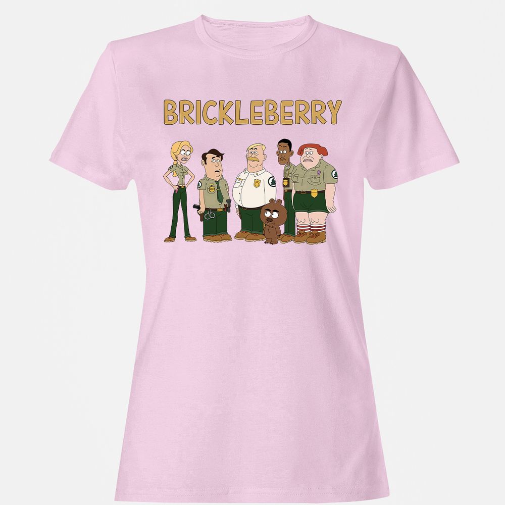 Women's T-Shirt - B3PF1DQR - Light Pink - 9