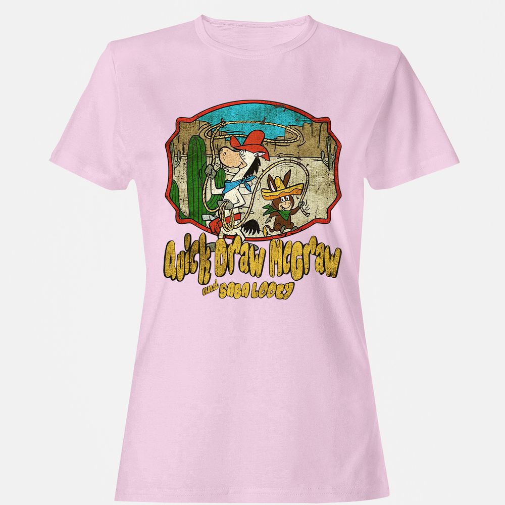 Women's T-Shirt - 97V6STHA - Light Pink - 9