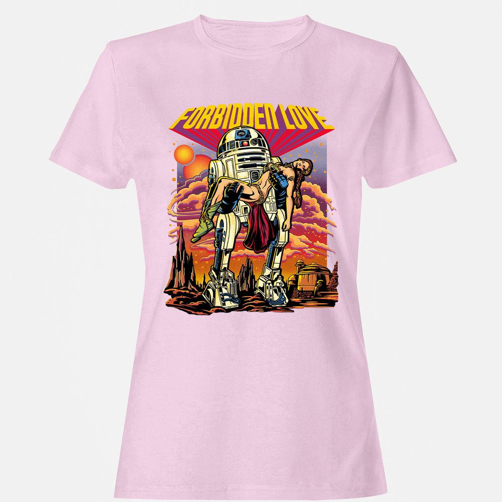 Women's T-Shirt - F2YG2X7Y - Light Pink - 9