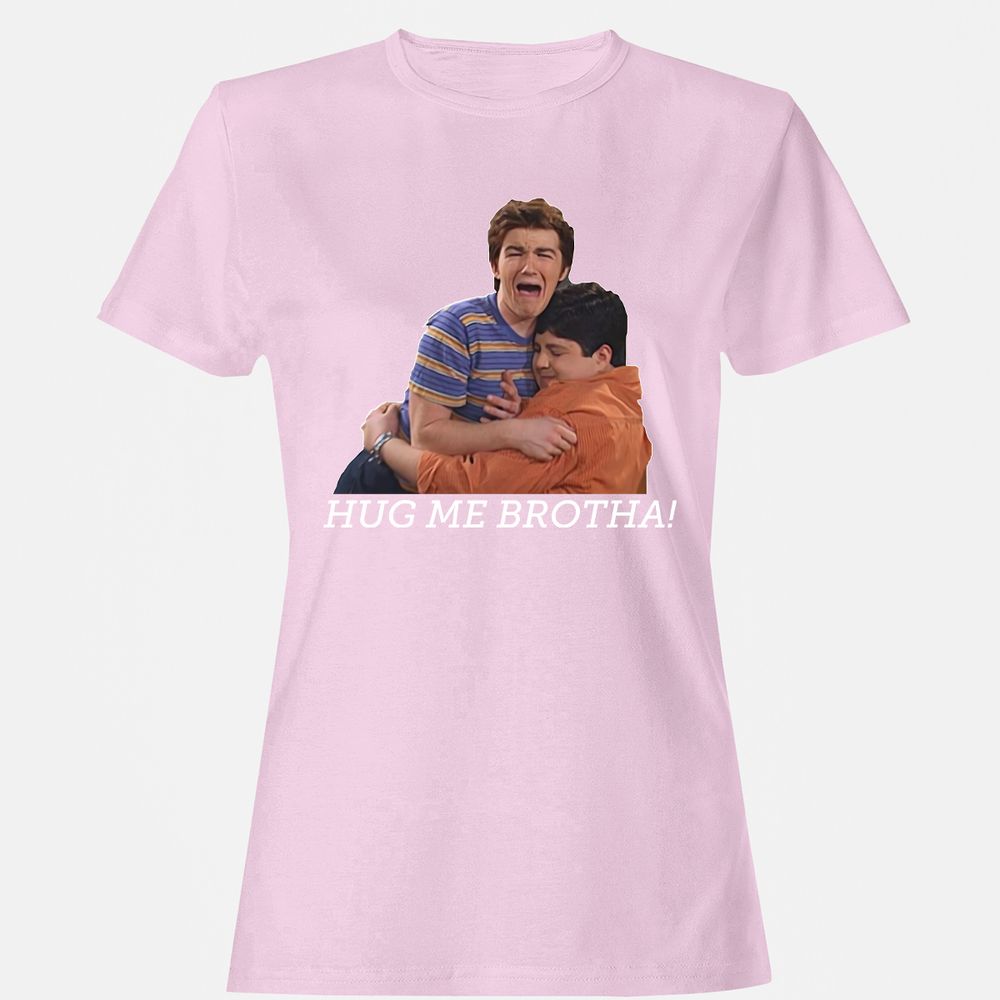 Women's T-Shirt - Z1E5WCZX - Light Pink - 9