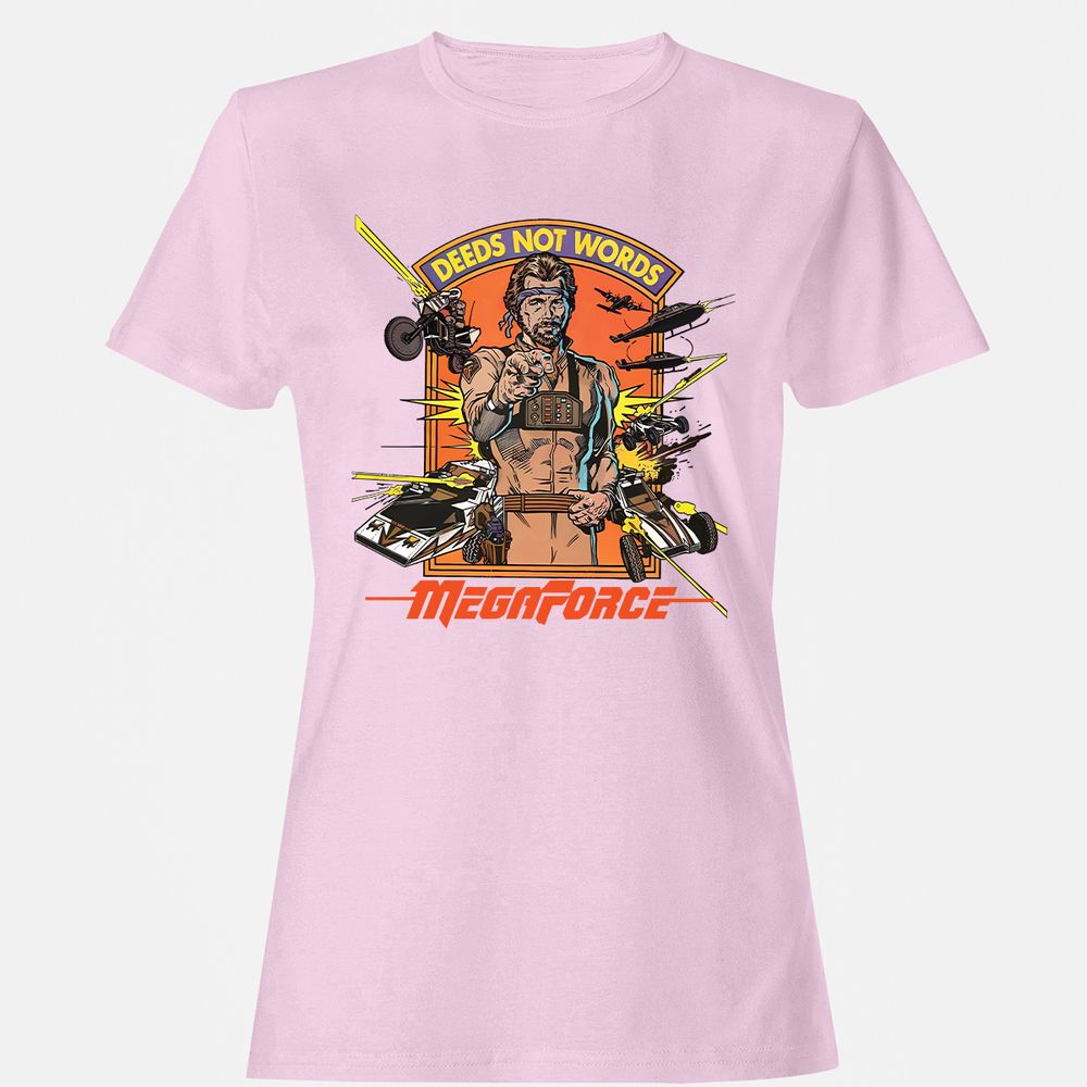 Women's T-Shirt - 7453BVQU - Light Pink - 9