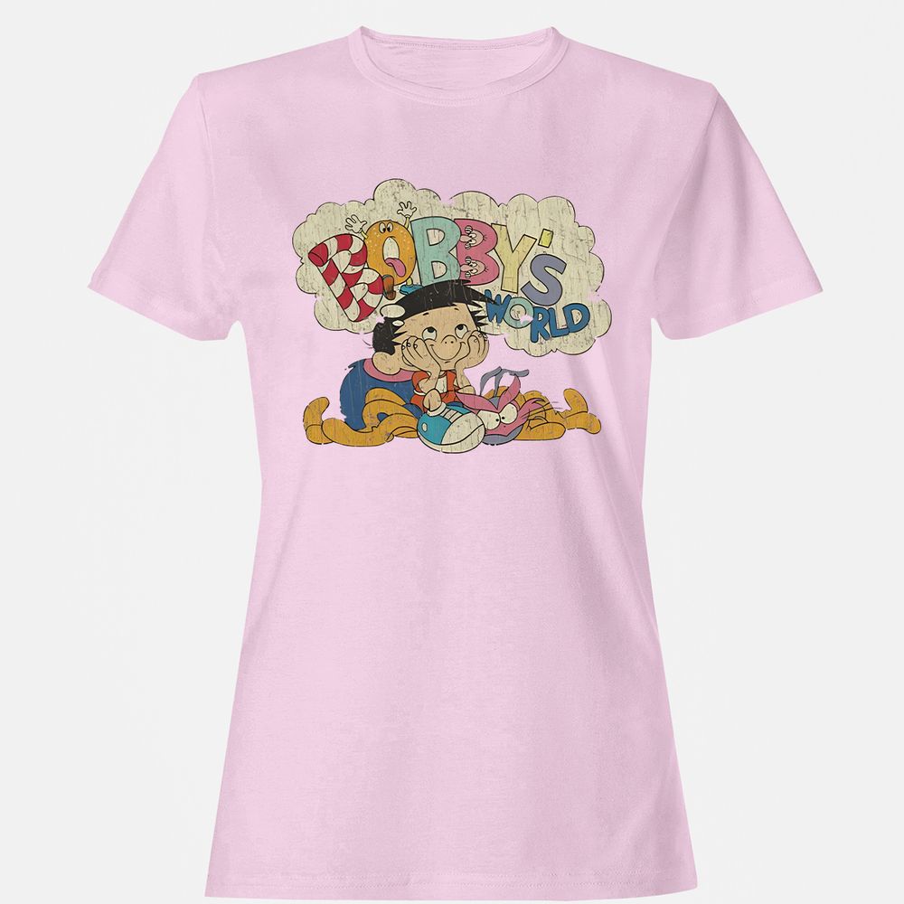 Women's T-Shirt - ZXS1TM9Z - Light Pink - 9