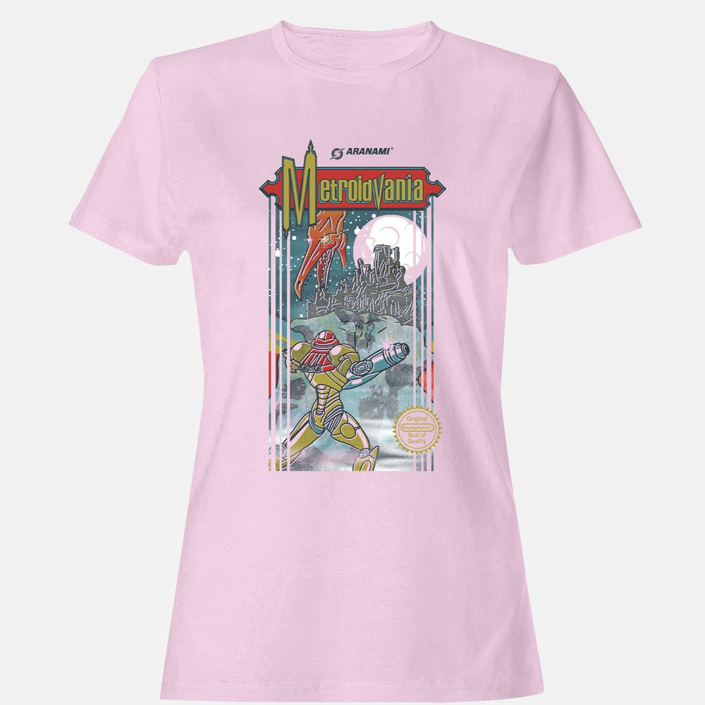 Women's T-Shirt - 9F36MRLN - Light Pink - 9