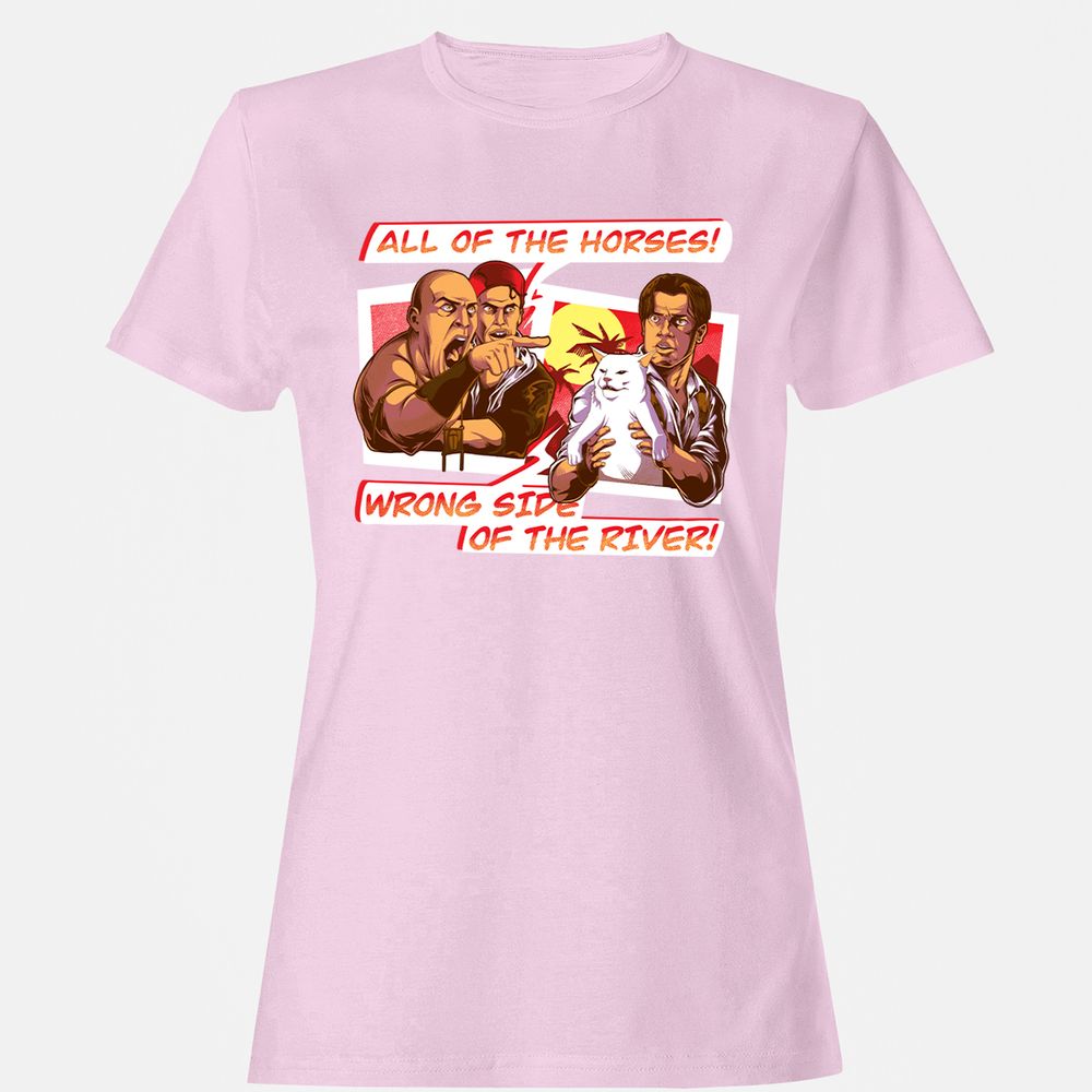 Women's T-Shirt - HDW4KZH5 - Light Pink - 9