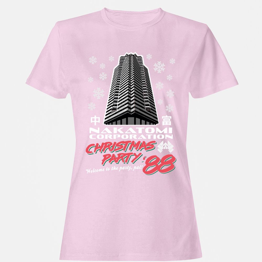 Women's T-Shirt - KC1HB4KU - Light Pink - 9