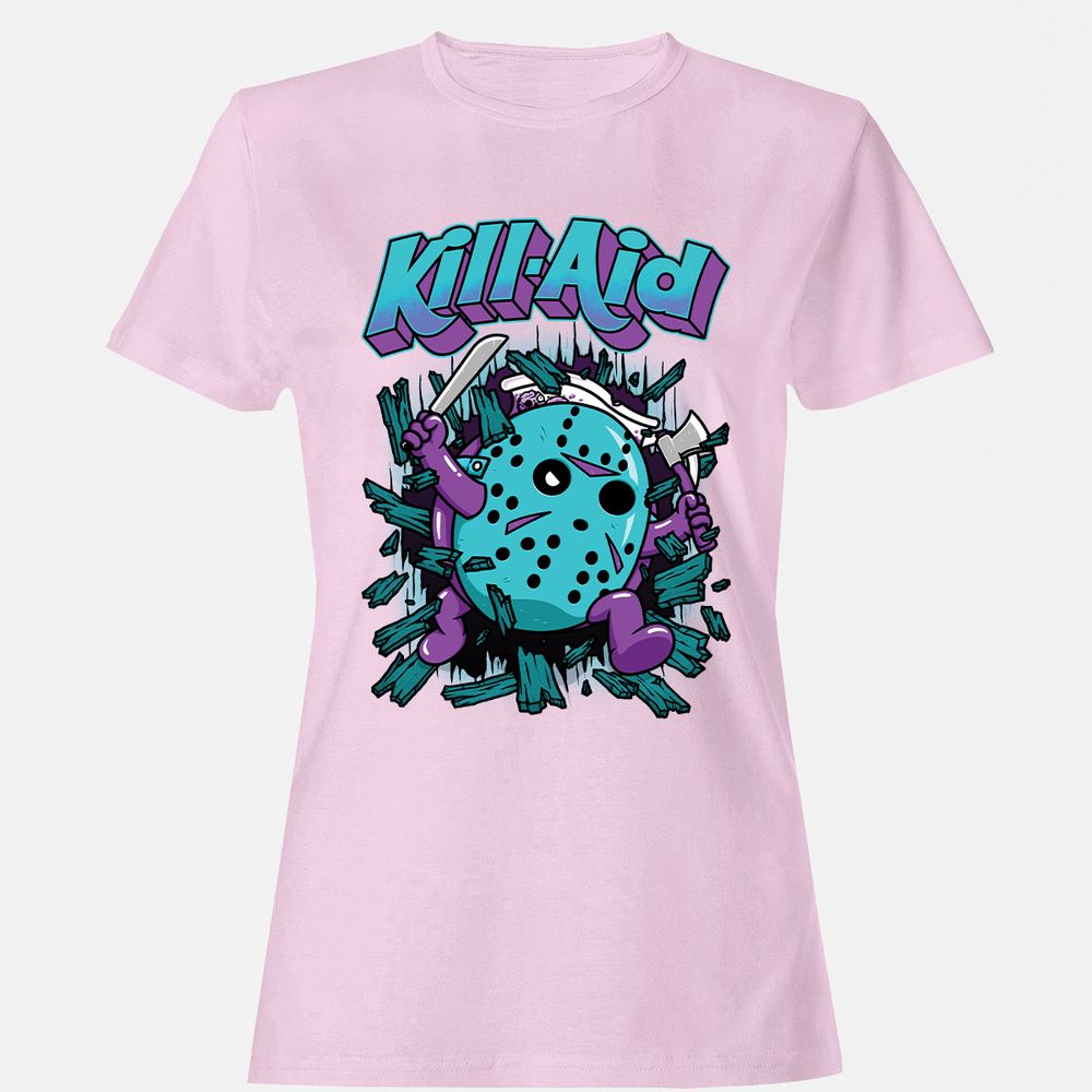 Women's T-Shirt - HQD84ZHB - Light Pink - 9