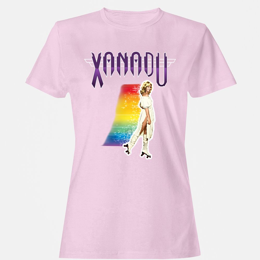 Women's T-Shirt - E7FNEXMX - Light Pink - 9